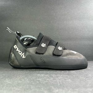 Evolv VTR 3D Eco Trax Rock Climbing Shoes Mens Size 10 / EU 43 Black Athletic